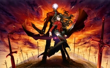 fatestay night tohsaka rin archer fatestay night fate series 1920x1080 wallpaper 